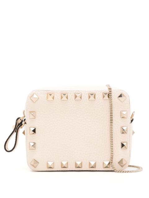 Rockstud leather pouch