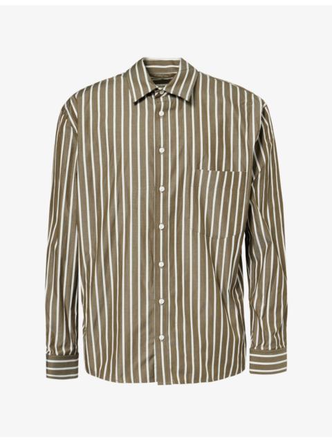 SIMKHAI Khalied Oversized Cotton Shirt