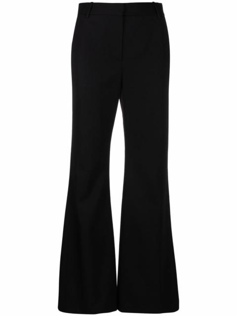 NILI LOTAN high-waisted flared trousers
