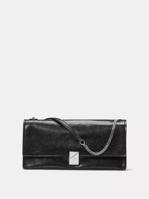 kate spade Deco Glazed Leather Soft Shoulder Bag