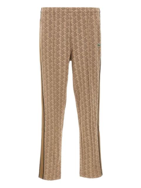 LACOSTE monogram trousers