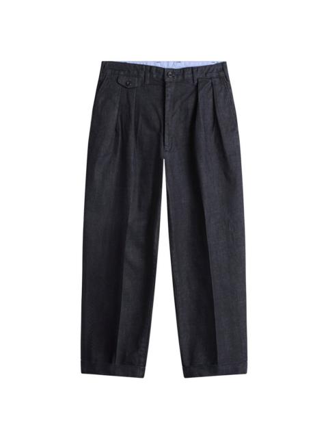 BEAMS PLUS 광속 플러스 2 Pleat Denim 바지