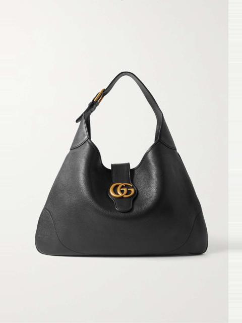 GUCCI Aphrodite large embellished leather shoulder bag