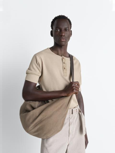 Lemaire XL QUIVER CLIP BAG IN HEAVY COTTON CANVAS