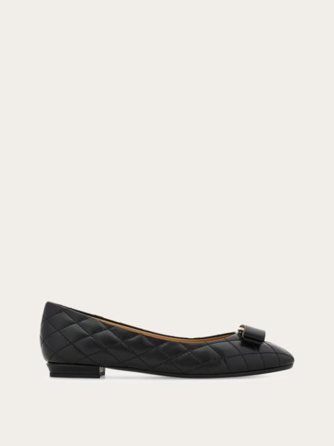 FERRAGAMO Quilted Varina ballet flat