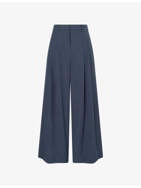 TWP Next Didi Wide-Leg Cotton Trousers