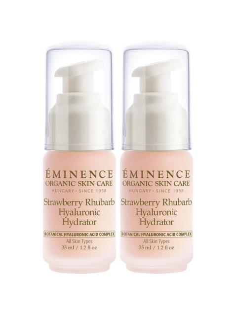Eminence Organic Skin Care Eminence Organic Skin Care Strawberry Rhubarb Hyaluronic Hydrator Duo