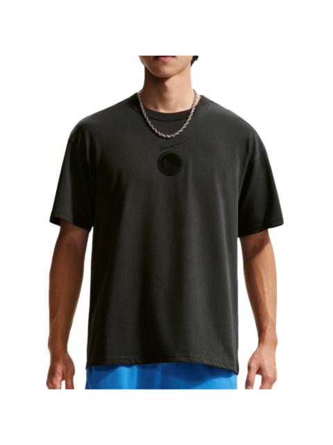Nike Nike Golden State Warriors Courtside Premium Essential NBA T-Shirt 'Dark Smoke Grey' HQ9118-070