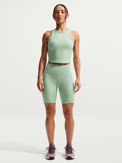Nike Nike One Women's High-Waisted 8" Biker Shorts with Pockets