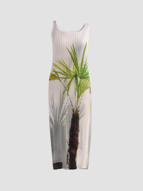 ISSEY MIYAKE Women's Urban Jungle Pleats Midi-Dress - White