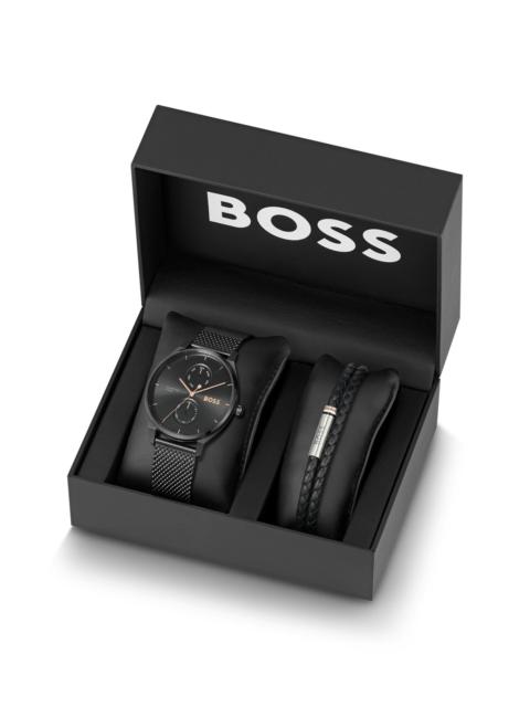 BOSS CUFF AND WATCH GIFT SET