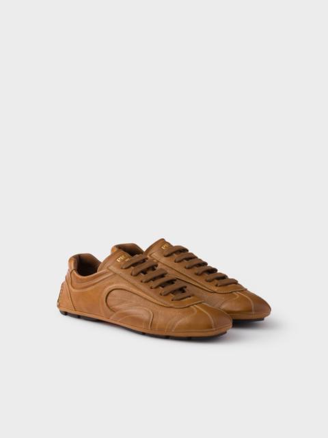Montecarlo Re-Edition 2005 antiqued nappa leather sneakers