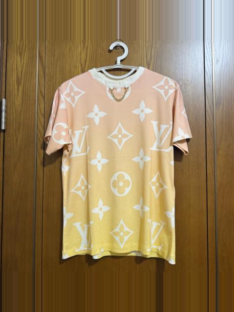 Louis Vuitton Louis Vuitton Gradient Bermuda Full Print Short Sleeve Top