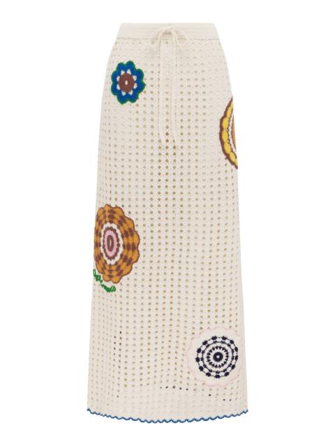 ALÉMAIS Elma Cream Skirt Exclusive