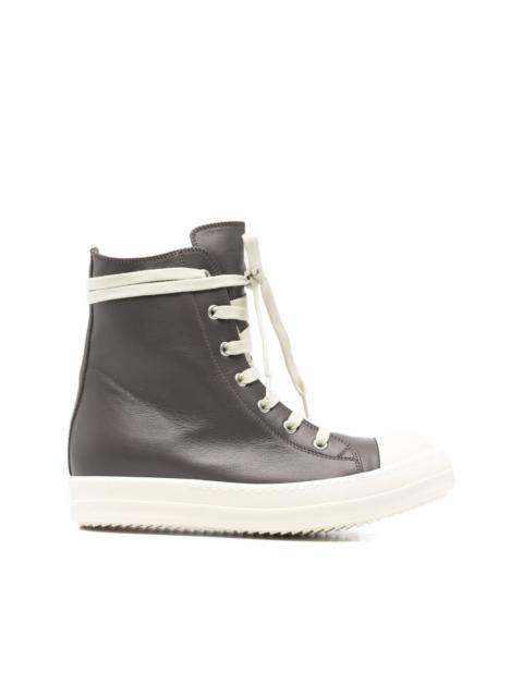 Rick Owens lace-fastening sneakers