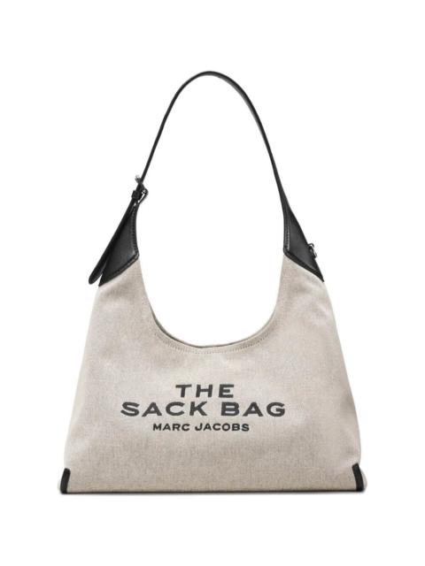 Marc Jacobs THE LEATHER-TRIM CANVAS BELTED SACK BAG
