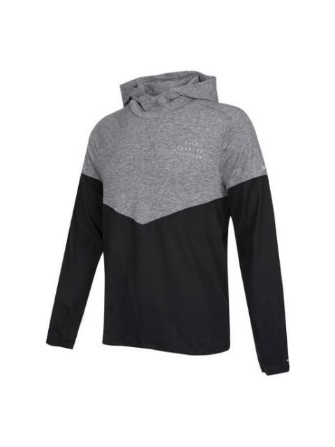 Nike Men's Nike Therma-fit Division Splicing Contrasting Colors Running Gray DM4639-010