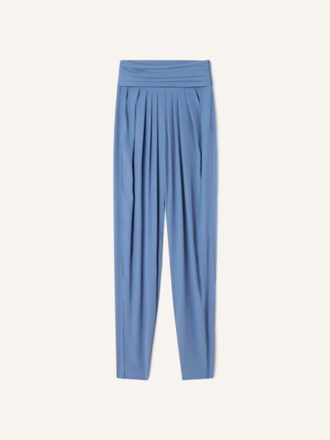 Lanvin DRAPED PANTS IN CREPE DE CHINE