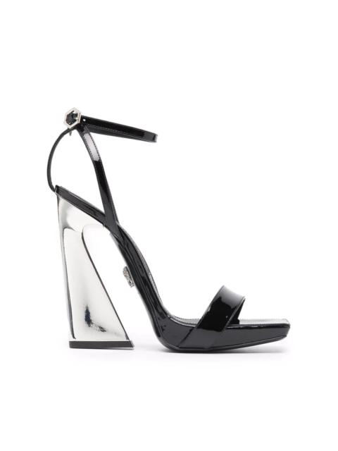 PHILIPP PLEIN high-heel leather sandals