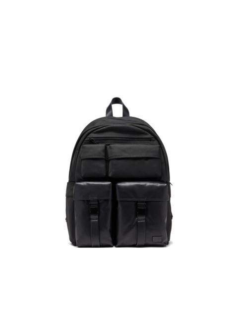 Diesel multi-pocket buckle-fastening backpack