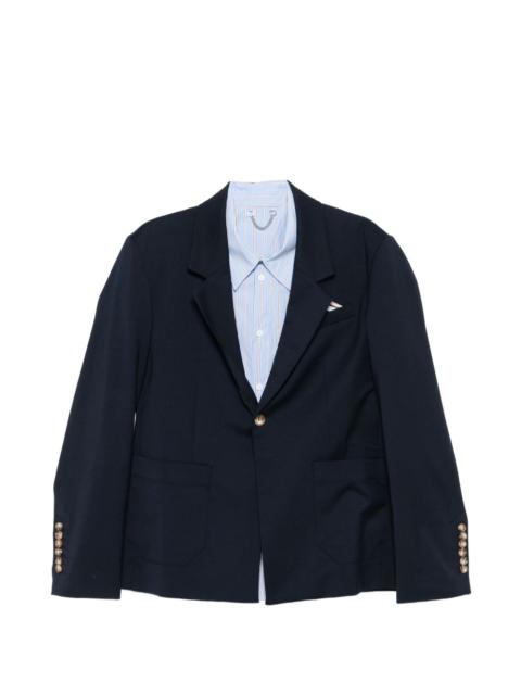 CHARLES JEFFREY LOVERBOY pocket '5 minutes early' jacket