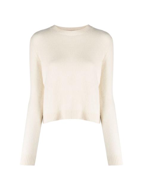 crew-neck wool-cashmere jumper