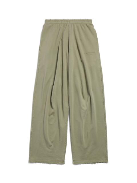 BALENCIAGA Men's New Year Series 25 - Baggy Sweatpants in Army Green