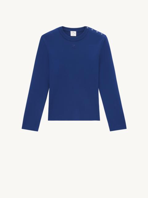 courrèges KNIT FASTENERS SWEATER
