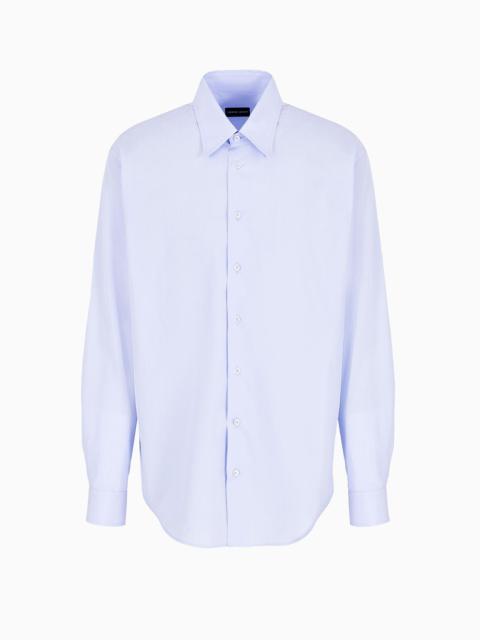 GIORGIO ARMANI Regular-fit cotton shirt