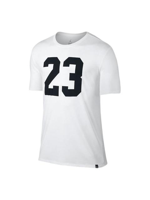 Jordan Air Jordan Iconic 23 T-Shirts 'White Black' AV8383-100