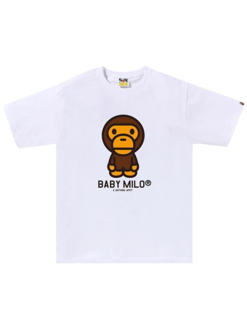 BAPE Baby Milo Tee 'White'