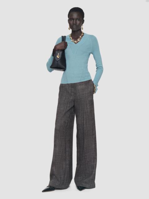 JOSEPH Harti Linen Blend Knit Top