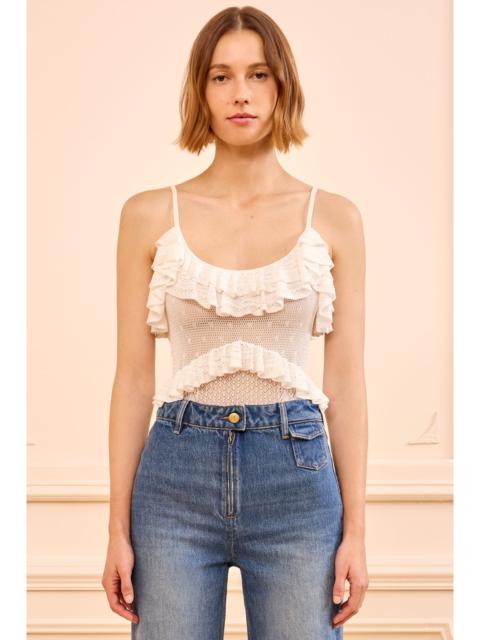 ULLA JOHNSON Bania Knit Bodysuit