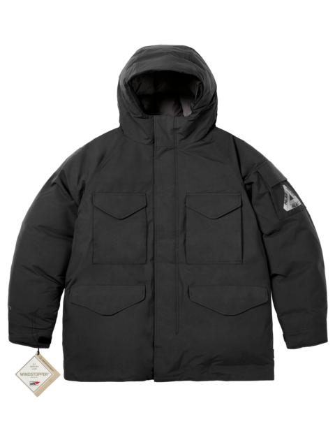 GORE-TEX WINDSTOPPER DOWN PARKA BLACK