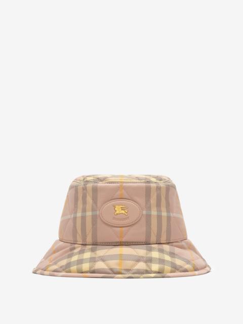 Burberry Quilted Horseshoe Bucket Hat