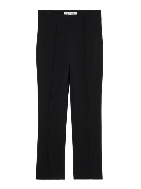 RÓHE Cigarette-Leg Trousers black