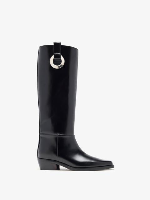 Proenza Schouler Bronco Grommet Knee High Boots