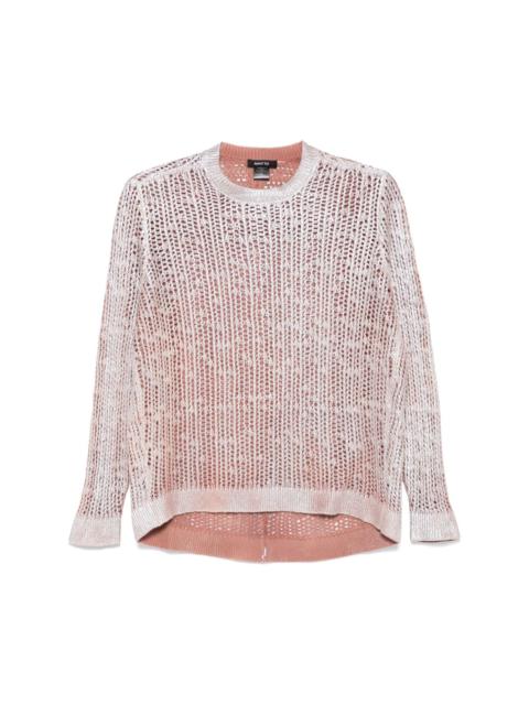 Avant Toi foil-print sweater