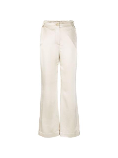 BY MALENE BIRGER mid-rise flared trousers