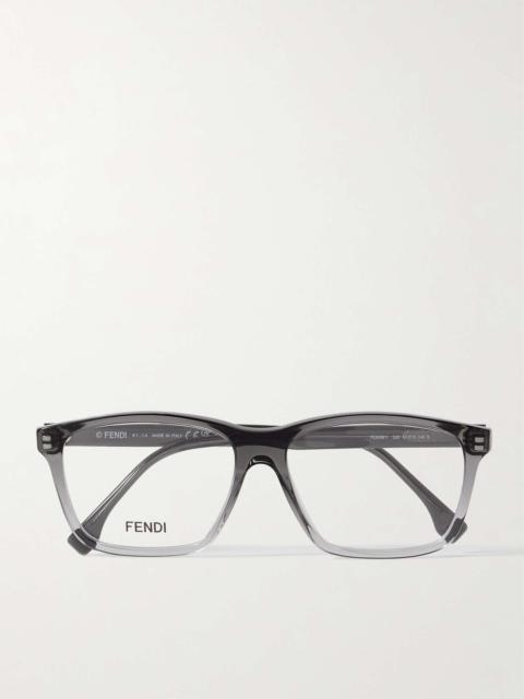 Fendi Fine D-Frame Acetate Optical Glasses