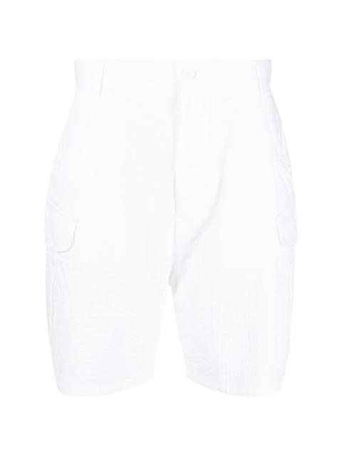 seersucker cargo shorts