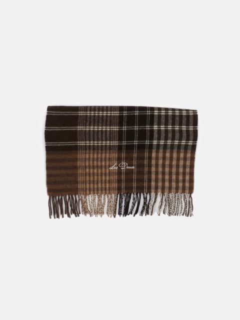 Les Deux Plaid scarf