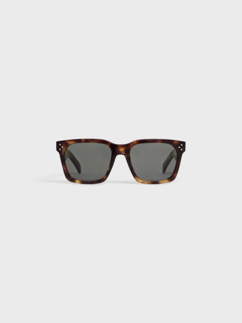Black Frame 45 Sunglasses in Acetate