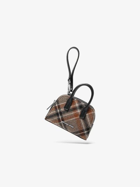 MICHAEL KORS Ashton Wool Blend Bag Charm
