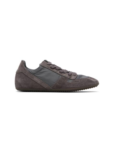 Rick Owens Gray Temple Minimal Sneakers