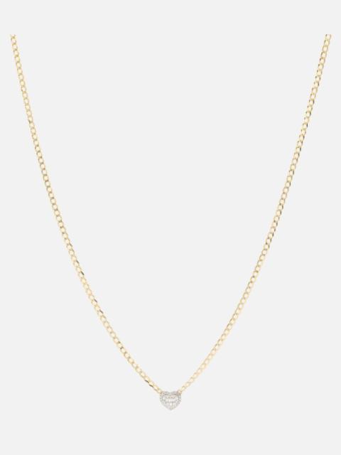 STONE AND STRAND 10kt gold necklace with diamond