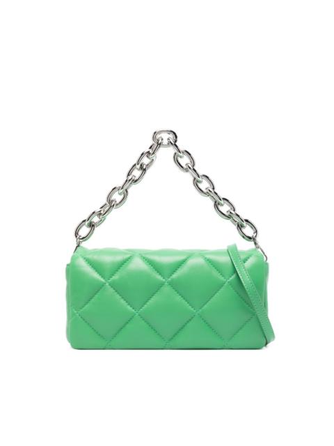STAND STUDIO quilted chain-detail shoulder bag