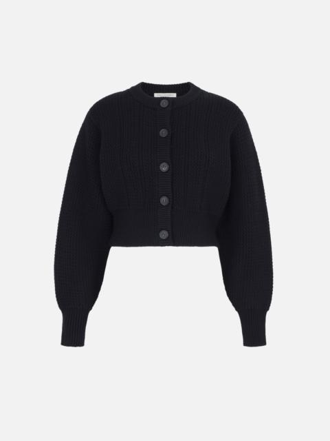 EMILIA WICKSTEAD Albert Knit in Black Cashfeel