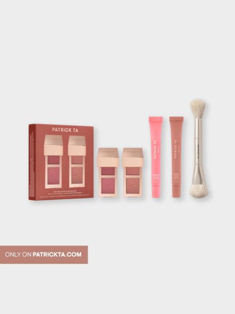 Patrick Ta Mini Blush & Lip Balm Set