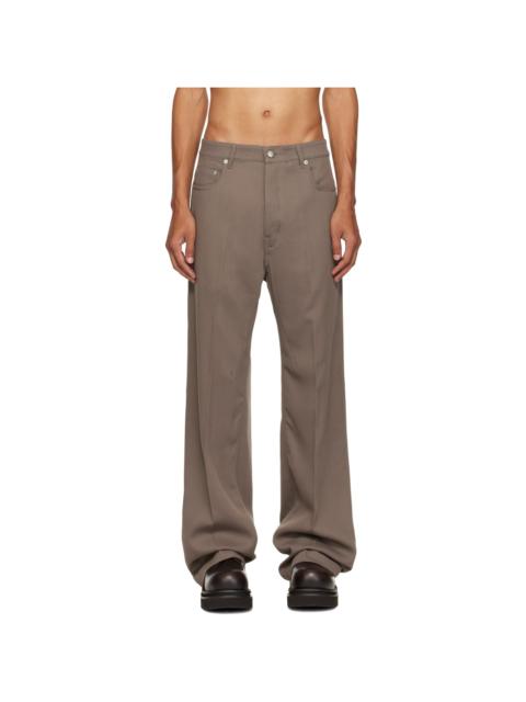 Rick Owens Taupe Tower Geth Trousers